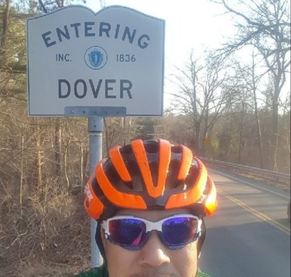 Entering Dover, Massachusetts.