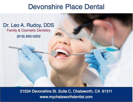 Leo A Rudoy, DDS - DEVONSHIRE PLACE DENTAL