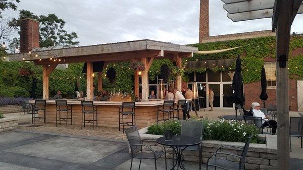 Awesome outdoor bar and patio