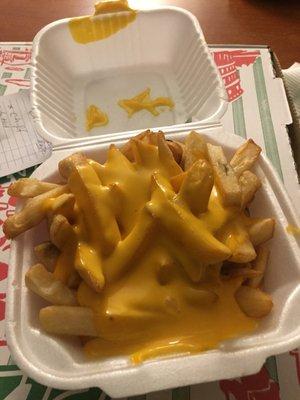 cheese fries!