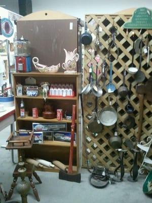 Inside Auntie's Antique Mall