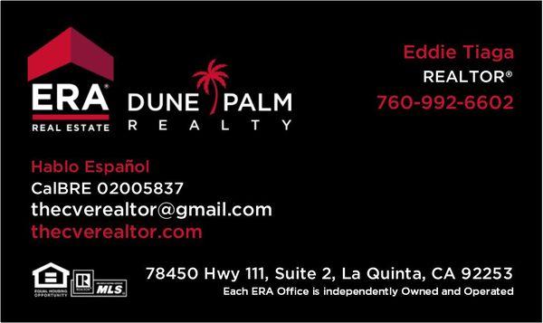 Eddie Tiaga - ERA Dune Palm Realty