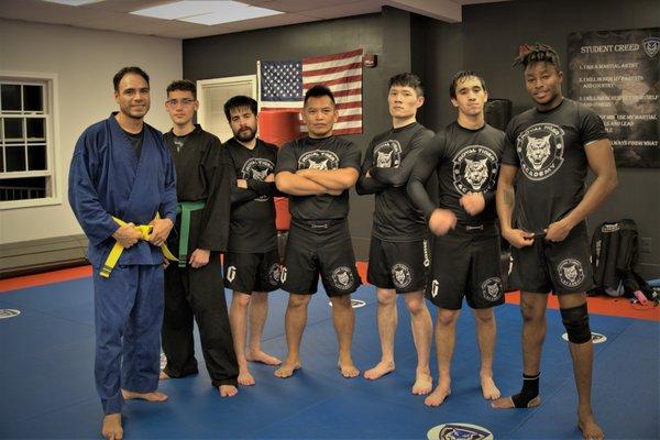 Adults and teens learn practical mixed martial arts.