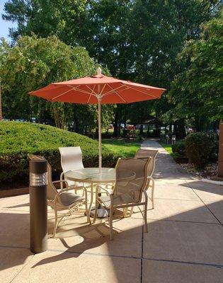 Outdoor space at Marywood