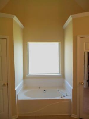 Bathroom walls ceiling and trim