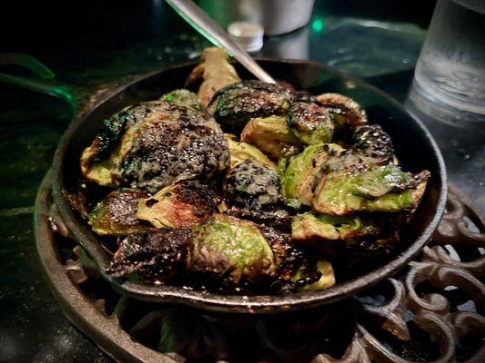 Wood fired brussels are crazy good.