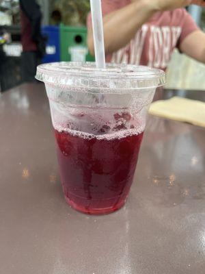 hibiscus mint iced tea