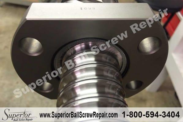 At Superior Ball Screw Repair Services we offer a 1 year warranty on all of our ball screw repair services and parts. 1-800-594-3404