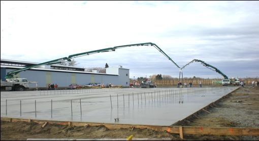 Large Slab Pour