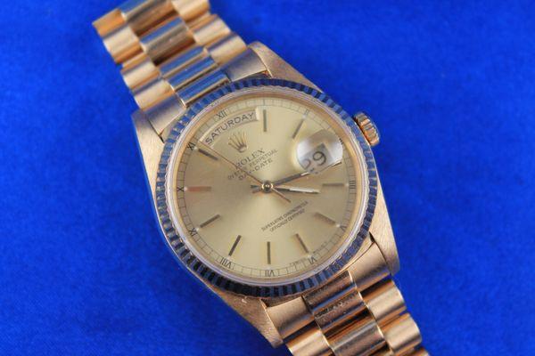 A great example of a Rolex 18238 President