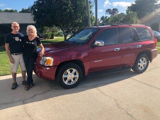 CONGRATS TO MARK AND DIANE NATHAN ON THE PURCHASE OF THIS BEAUTIFUL GMC ENVOY