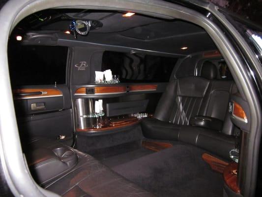 Inside of 6 passenger