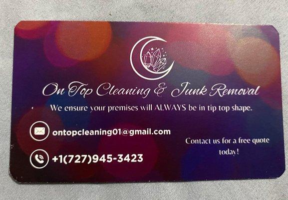 Check out Our Business Card !