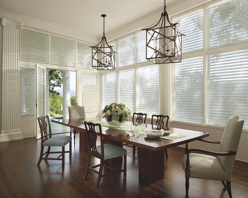 Silhouette Shades- provide daytime filtration and privacy in one!