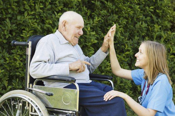 Dial Caregiver Services for Assisted Living Elderly Care 1-800-716-8554