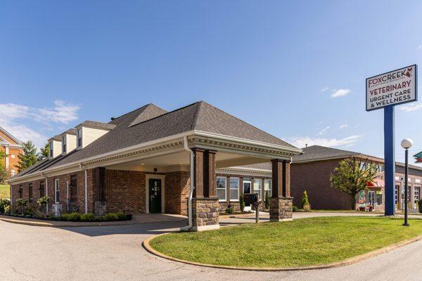 Welcome to Fox Creek Veterinary Hospital located at 14309 Manchester Avenue in Manchester, MO...