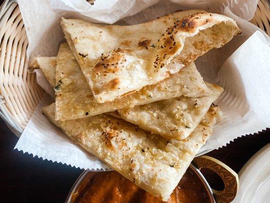 Garlic Naan Bread