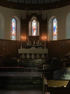 Cathedral altar.