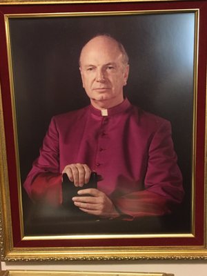 Our beloved pastor + Msgr. George Everett +. One of the finest priests I've ever known