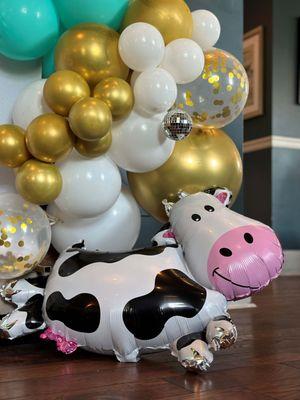 Disco Cowgirl milestone birthday decor