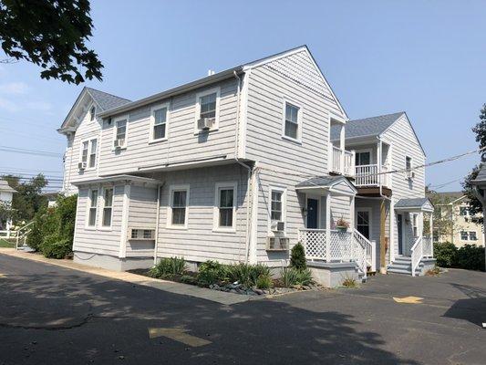 Back of main house.