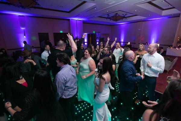 Our dance floor was packed all night thanks to DeBorba Events! 
 
 
 Photo by: Milou and Olin Photography