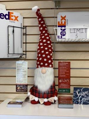 Santa gnome from Orange Patch Too