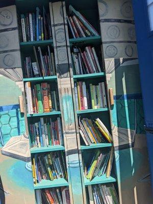 TARDIS Detroit community book box