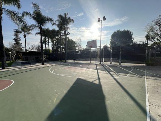 Basketball court on Friday 2/16/24 3:38pm