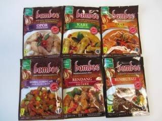 Bamboe brand spice mixes