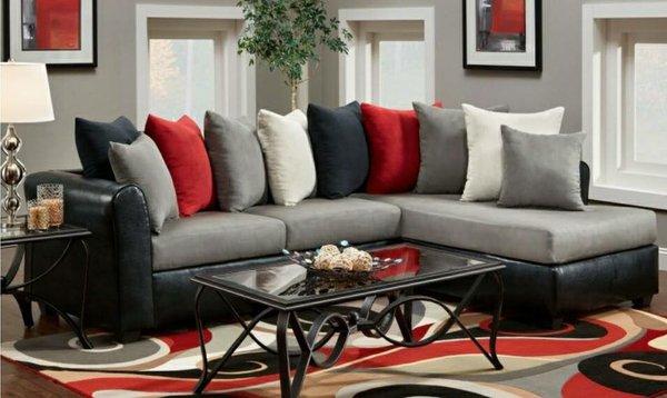 Sectional comes in so many different design stop by to store and I'll take care of you!