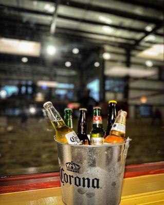 Enjoy our cold imported or domestic beers while watching some entertaining volleyball!