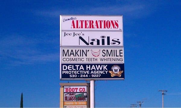 Delta Hawk's sign