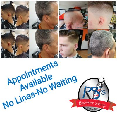 Online appointments www.rbsbarbershop.com