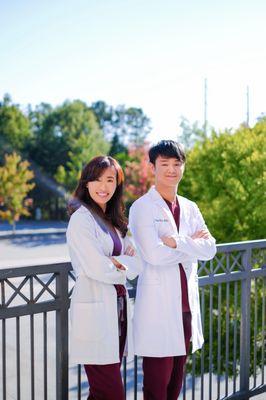 Dr. Katherine Yi and Dr. Daniel Kim