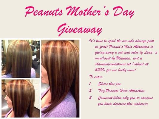 We will be choosing the winner to the Mother's Day Giveaway on Friday May 8th!!! We are so very excited to makeover our deser...