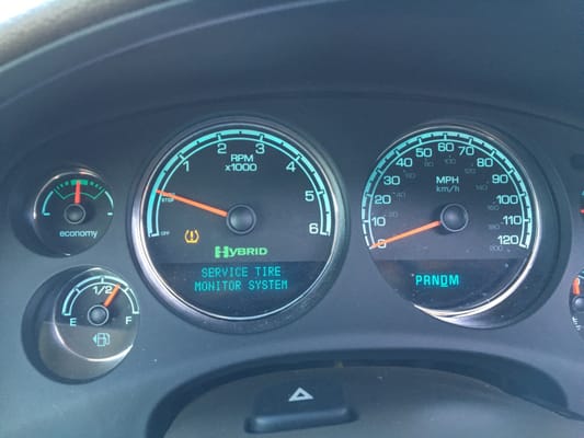 Service indicator 2 days after being fixed!!