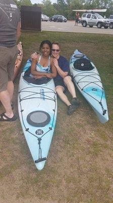 1st time kayaking and it was a blast.