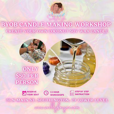 Candle Workshop Flyer