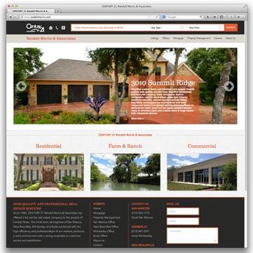 Randall Morris & Associates - Website Design & Custom Real Estate Listings Tool