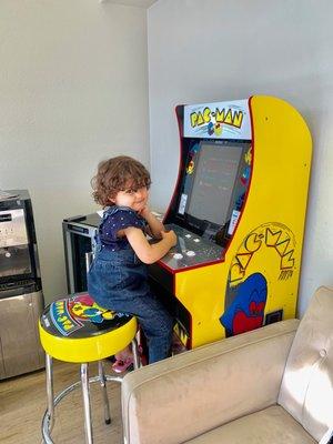 Great kid-friendly waiting room!