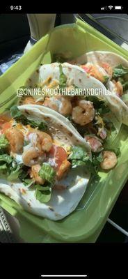 Shrimp tacos