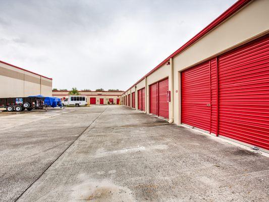 Large drive up storage units