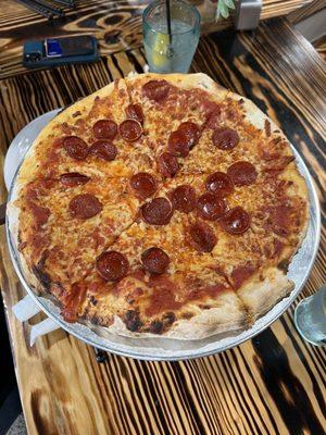 Pepperoni pizza