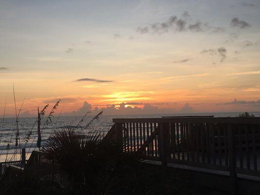 October sunrise at Sawgrass Beach Club