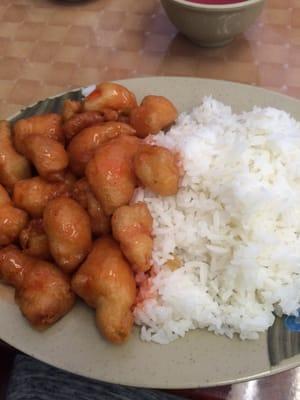 Sweet and sour chicken