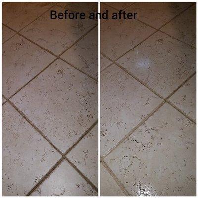 Grout cleaning