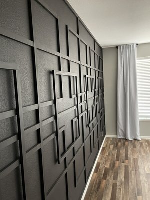 Accent wall