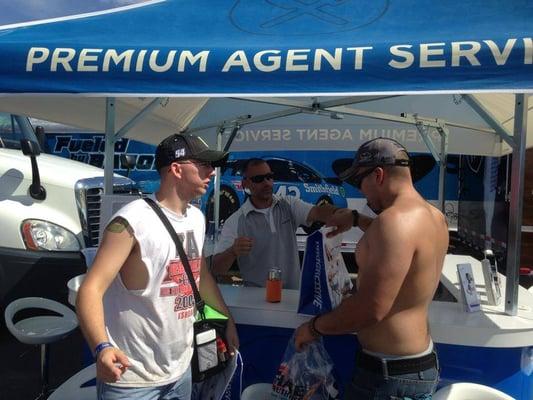 Agent Jaime representing Progressive  at RIR