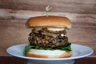 Our Signature Black Bean Burger